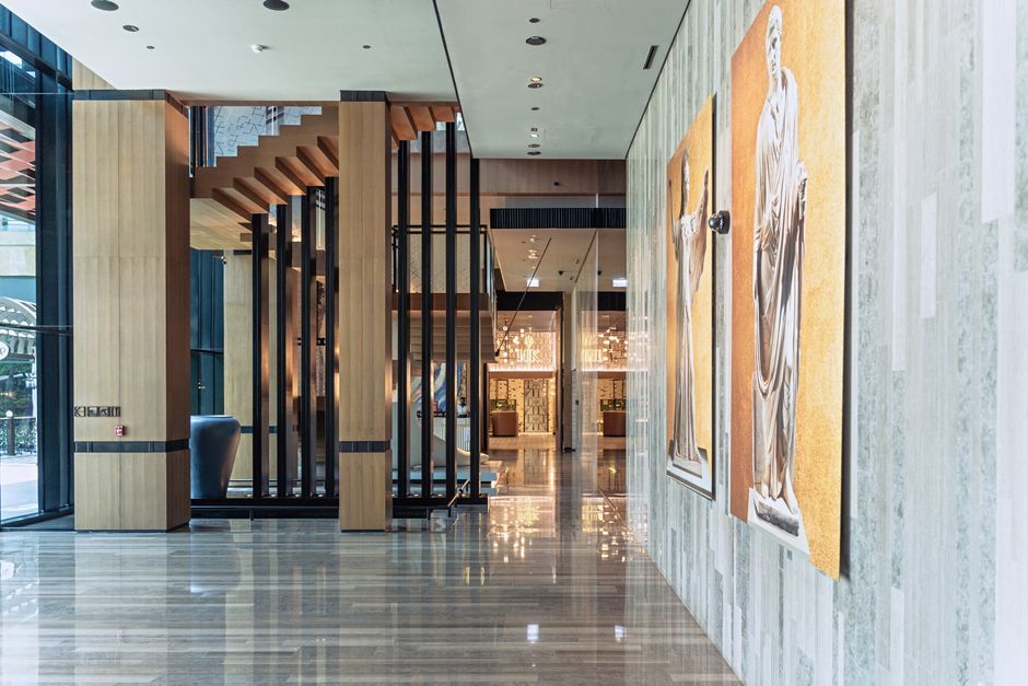 modern resort lobby hotel interior architecture