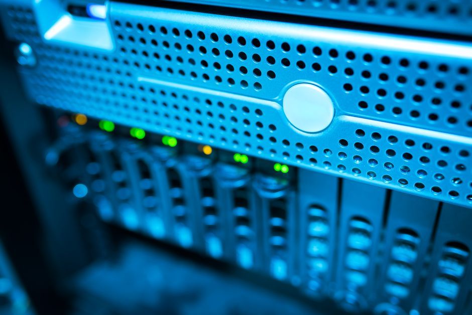 server room cybersecurity monitoring dashboard no logo