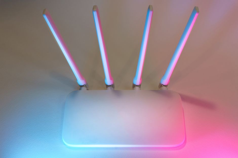 modern home router device office