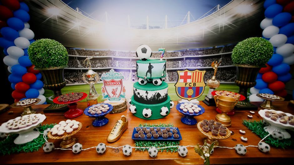 football trophy celebration stadium