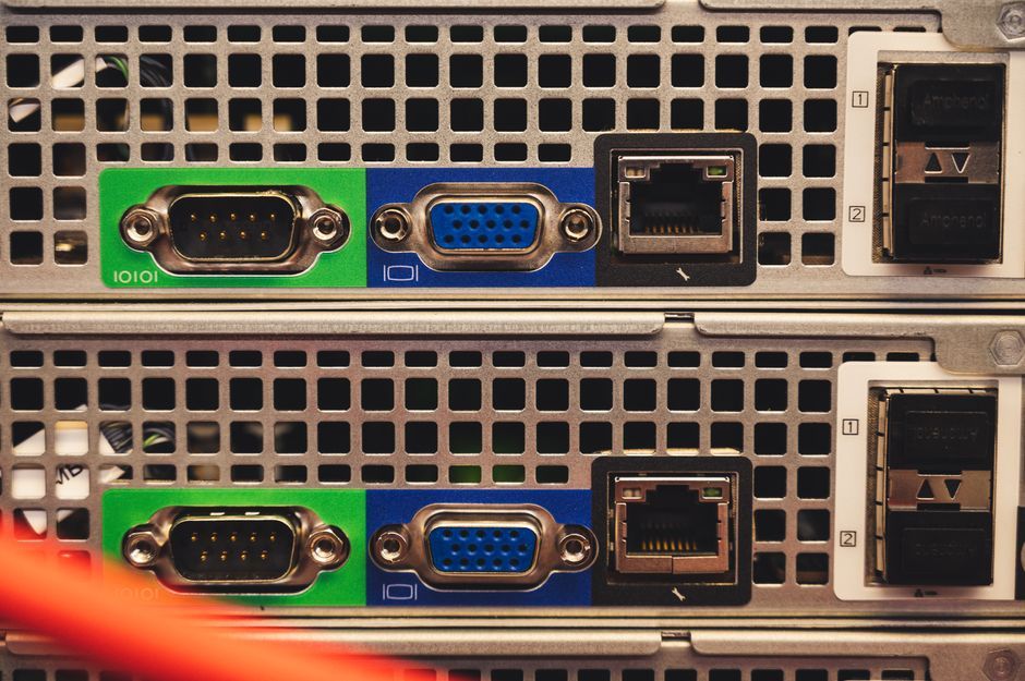 server room equipment hardware close up no logo