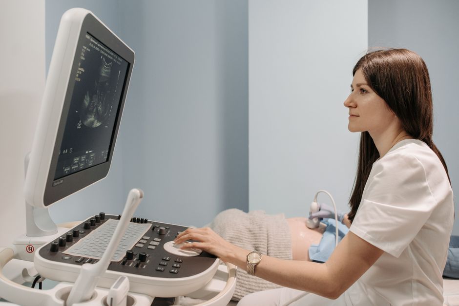 Thailand medical doctor ultrasound scanner hospital room