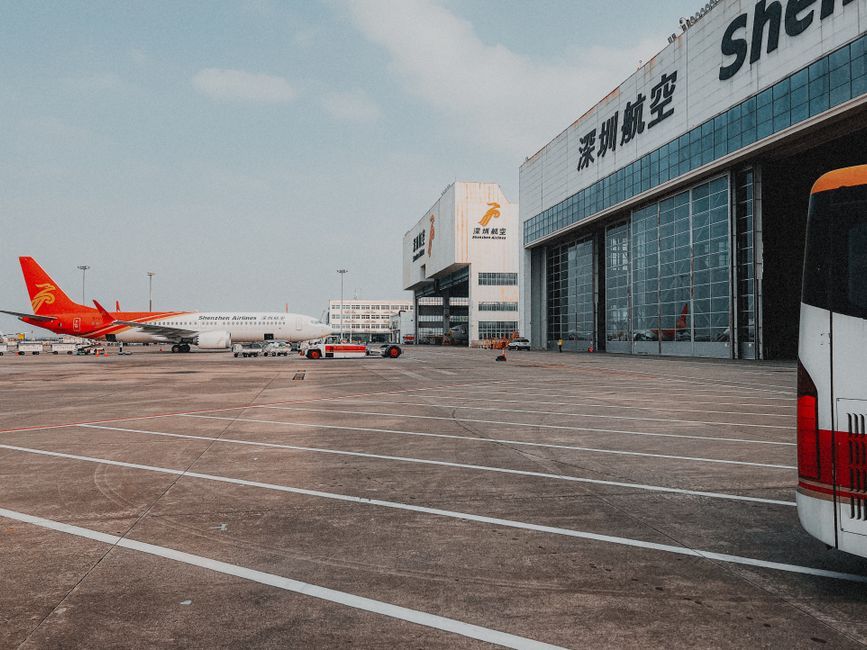 commercial airliner aircraft exterior tarmac