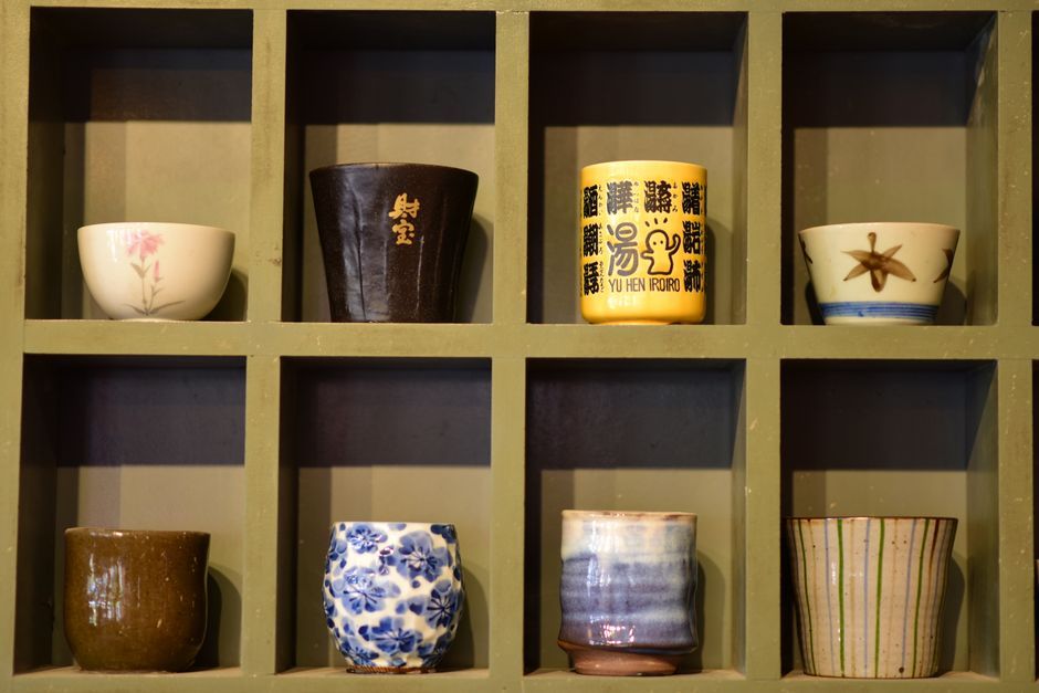 Japanese ceramic cup artisan pottery