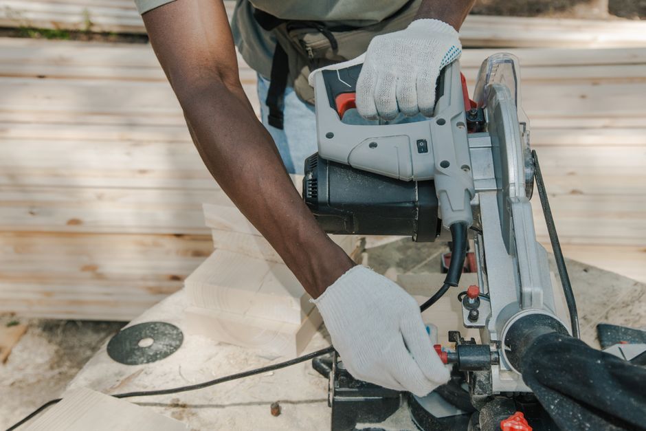 dewalt cordless miter saw tool workbench