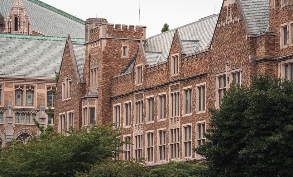 Japan university campus building exterior
