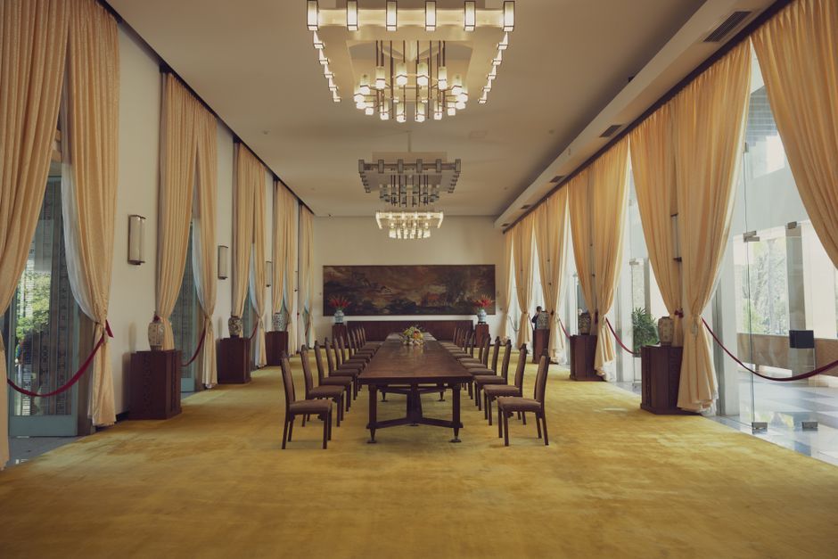 Thailand government building interior conference room