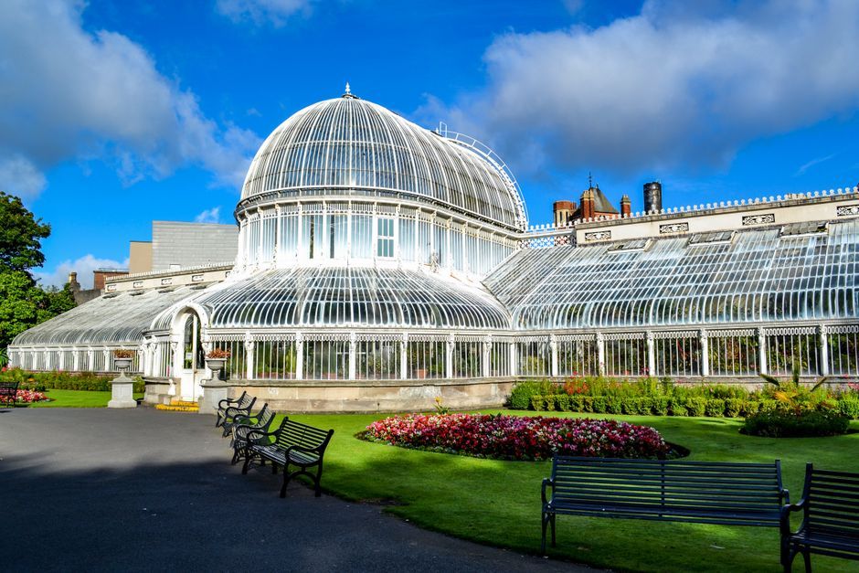 Northern Ireland Belfast parliament building exterior