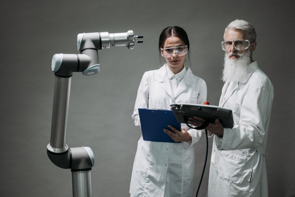 robotic arm laboratory engineering tech