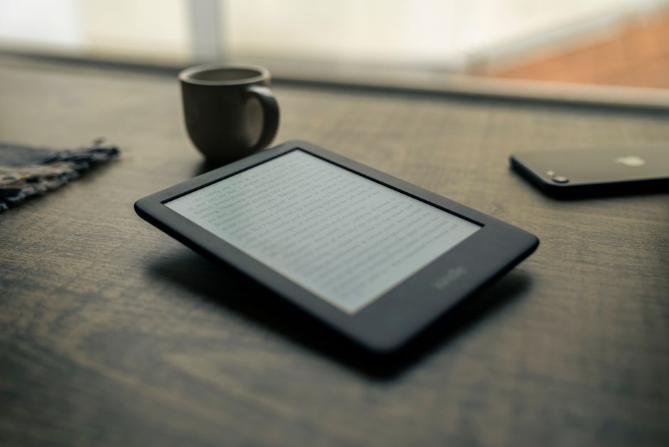 digital e-reader tablet device workspace