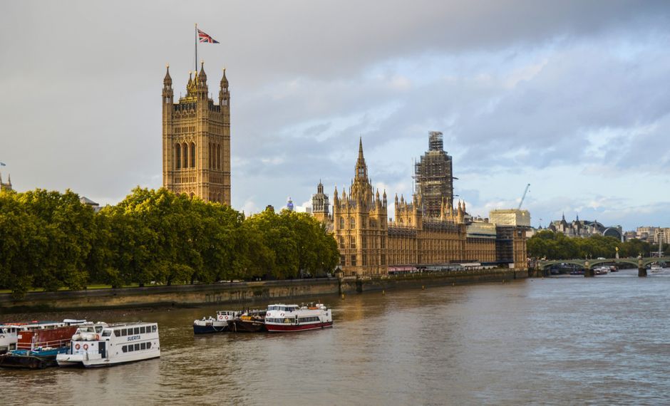 UK parliament building London exterior