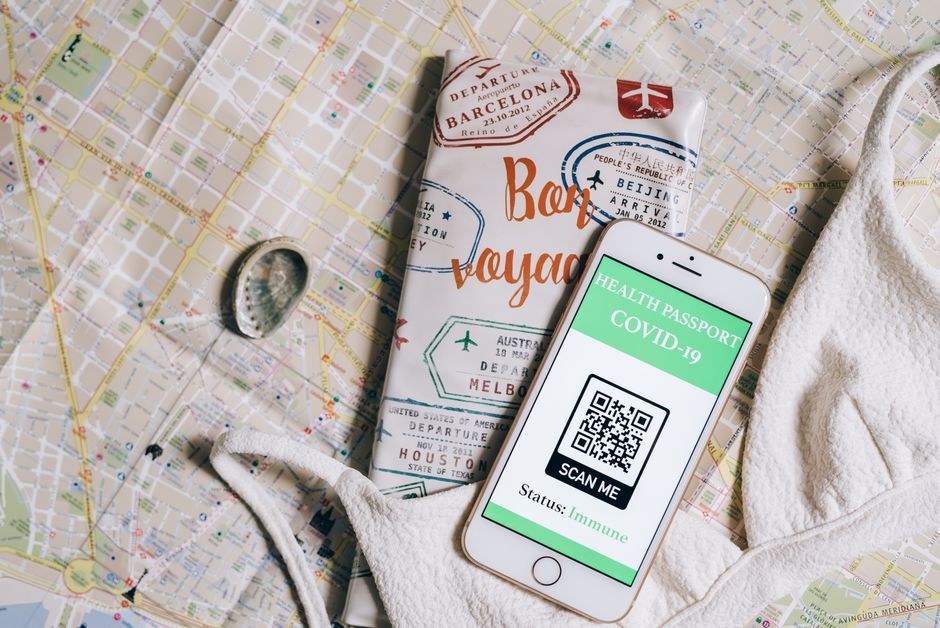 digital map itinerary travel planning screen