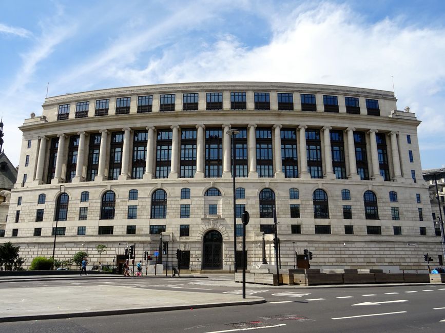 UK government office building exterior London