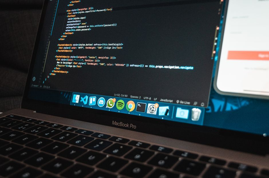 code editor workspace project directory screen