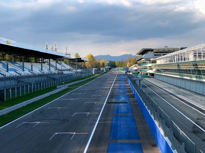 Formula 1 racing circuit Italy Imola