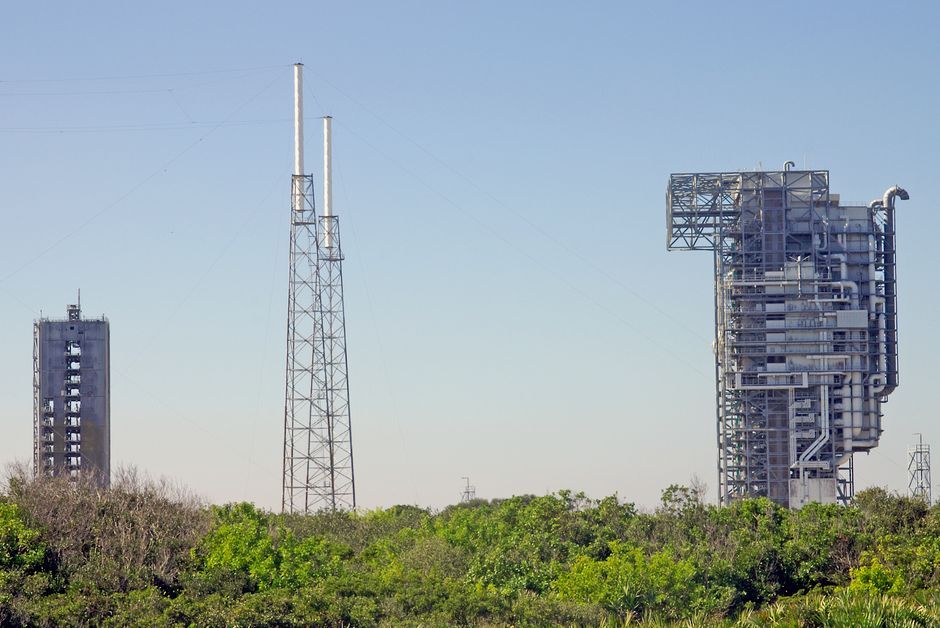 commercial rocket launch pad United States