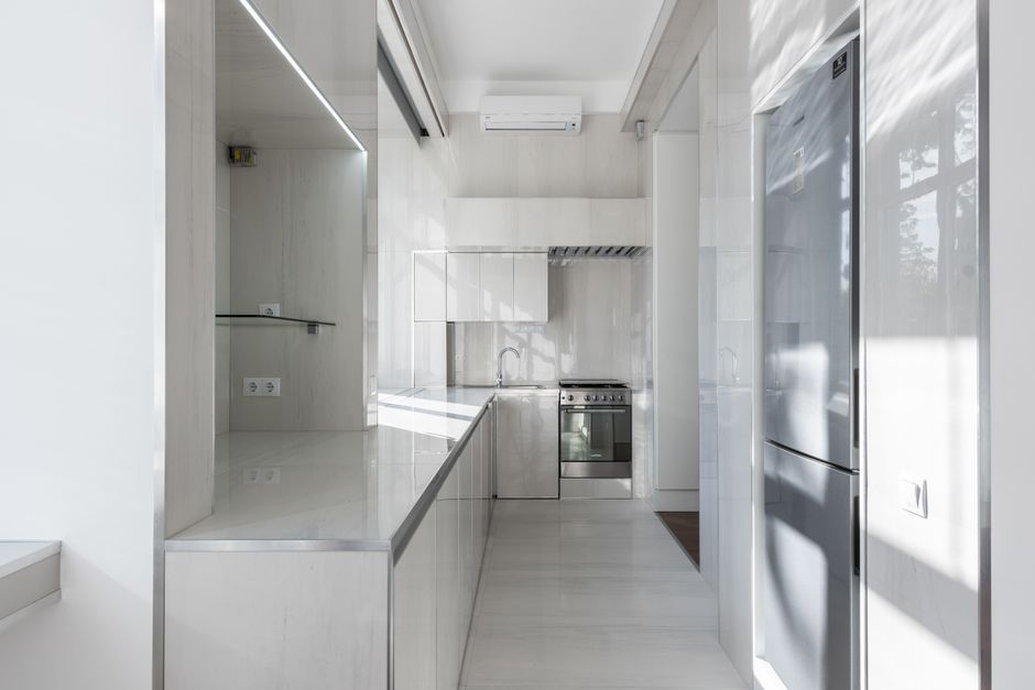 modern plywood stainless steel interior design architecture