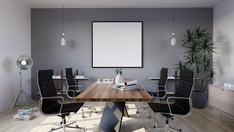 Thailand modern office interior corporate meeting room no logo