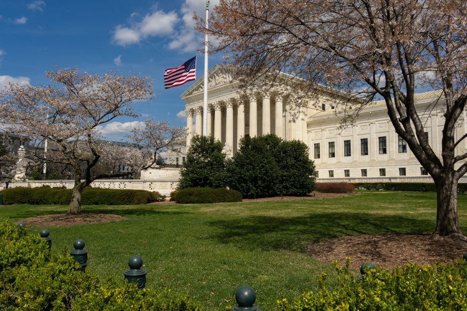 Washington DC court building exterior