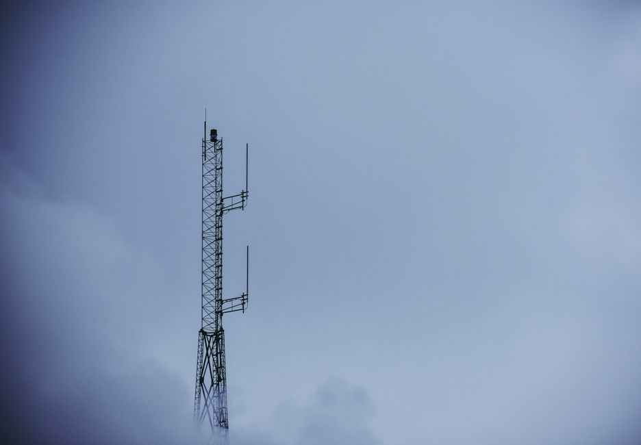 television broadcasting station antenna tower USA