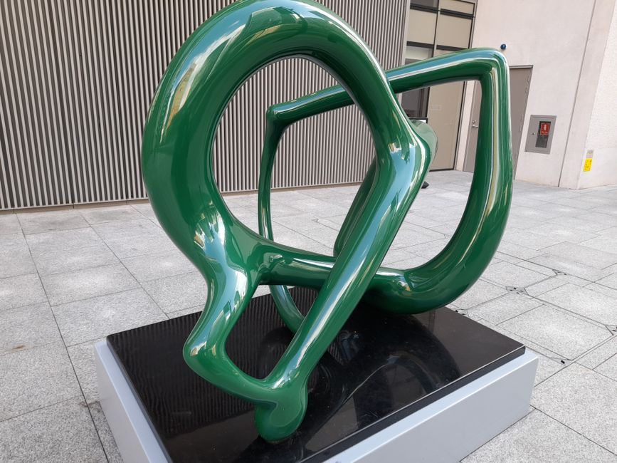 contemporary mushroom art exhibition sculpture