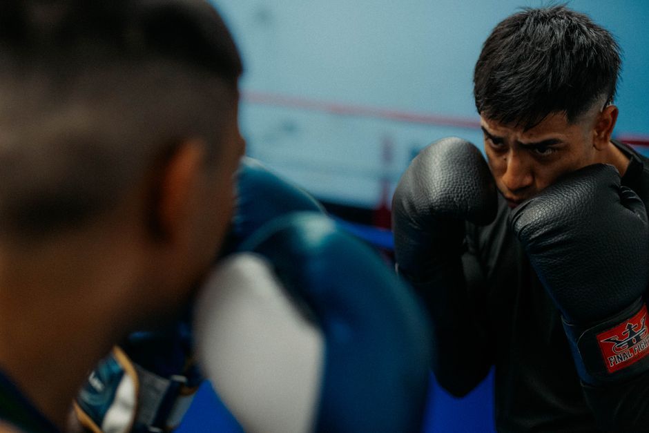 heavyweight professional boxers portrait training