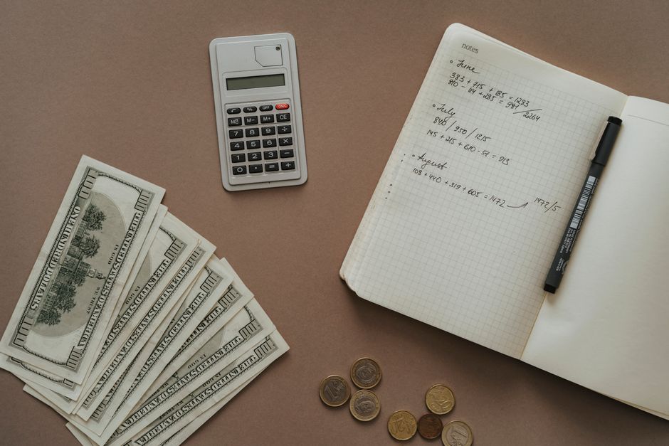 UK workplace finance savings notebook