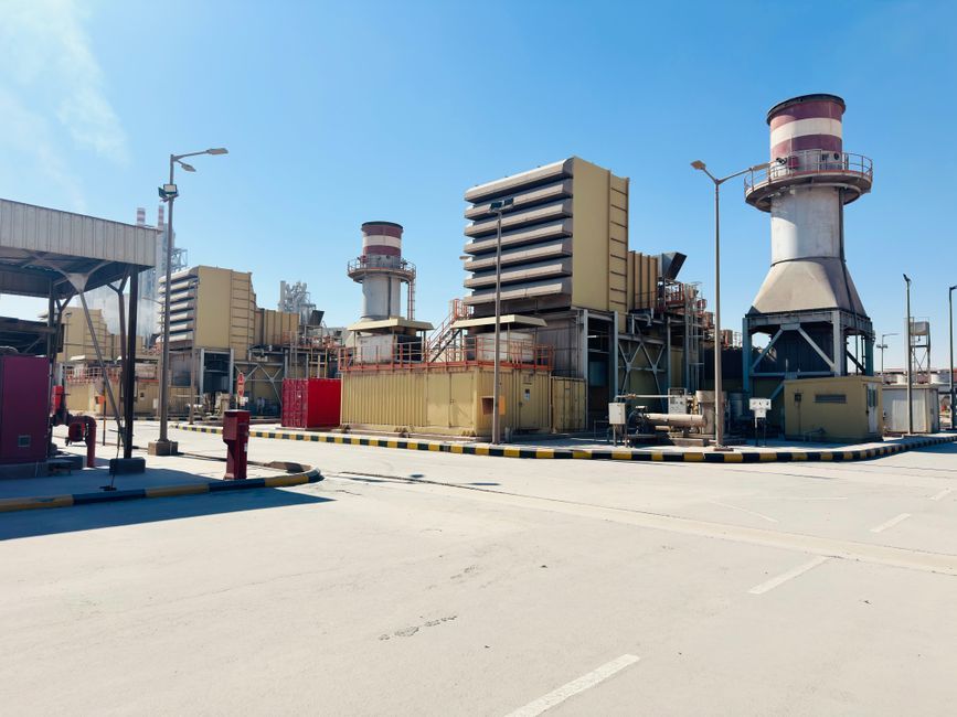 modern geothermal energy power station exterior