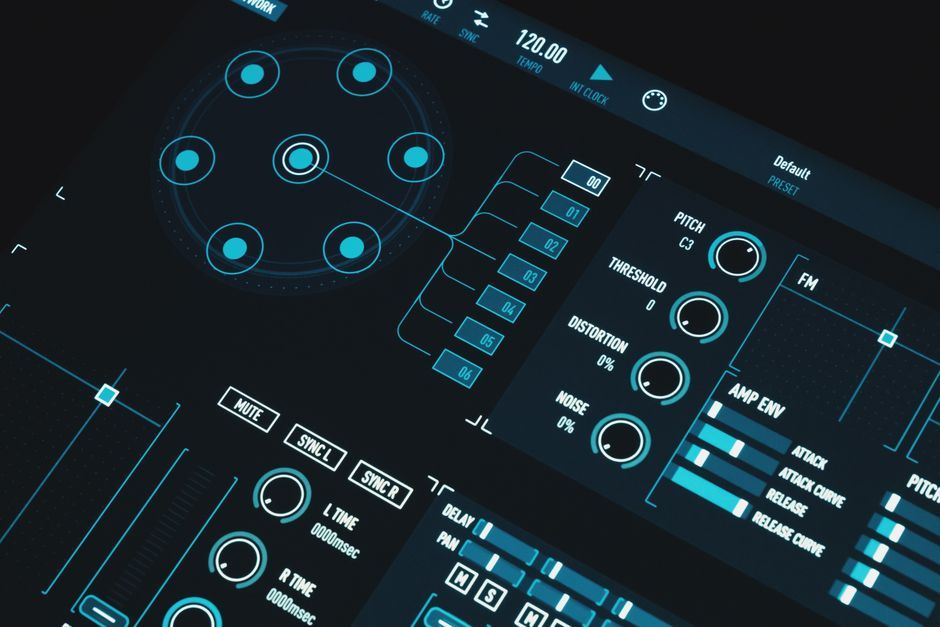 digital interface screen data