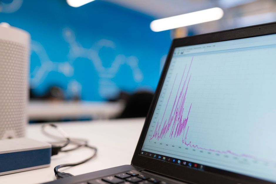 data analytics charts graphs screen