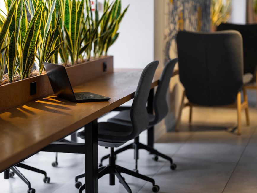 co-working space mountain resort interior design