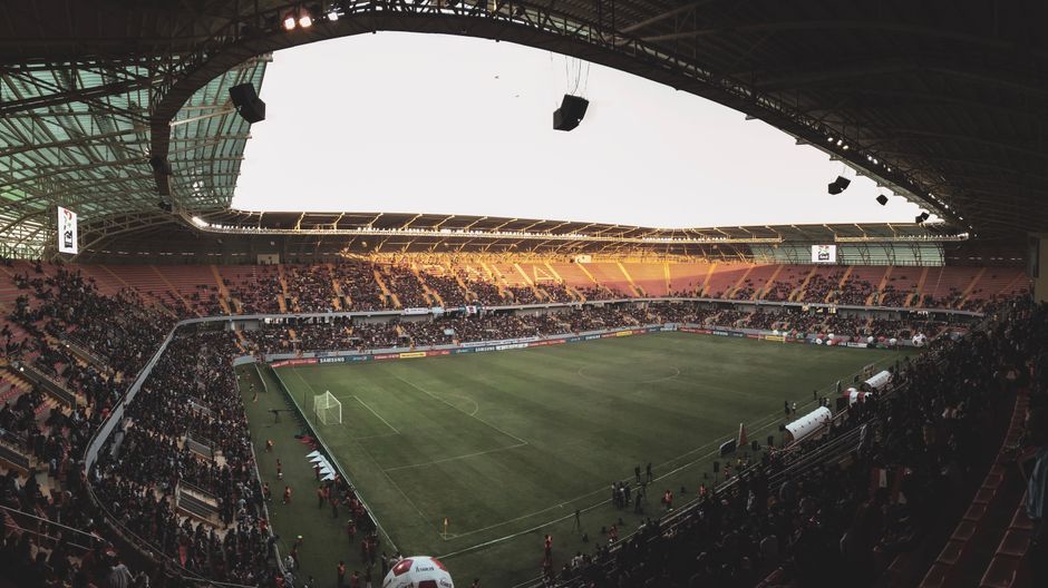 soccer player professional pitch stadium turf