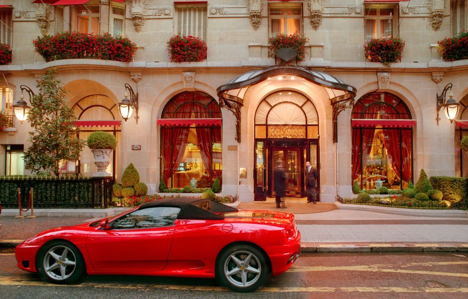 Paris luxury hotel interior design architecture