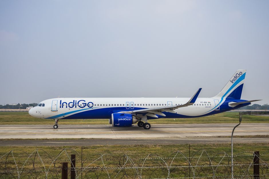 IndiGo airline passenger check in desk India