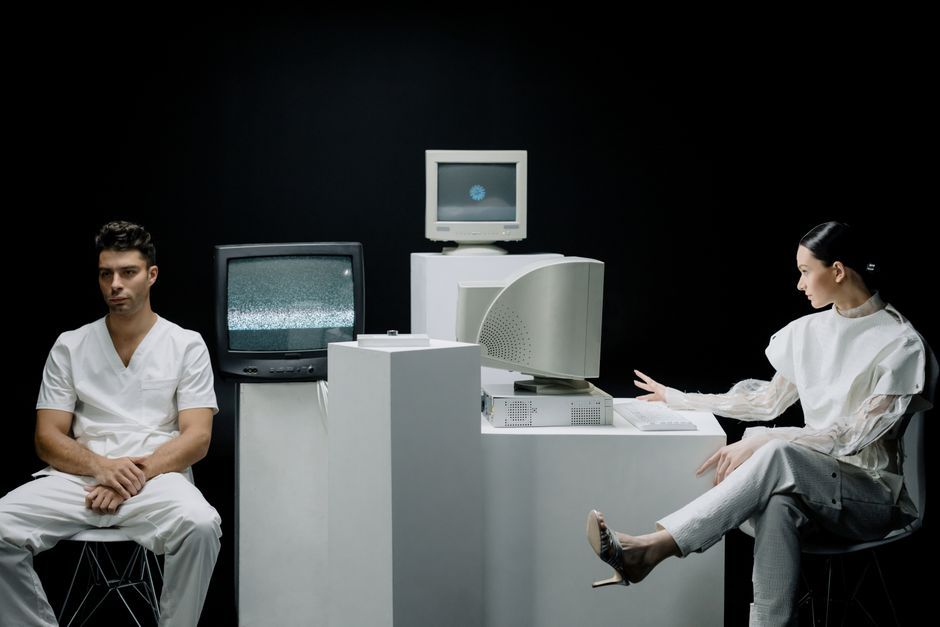 artificial intelligence laboratory computer screens technology