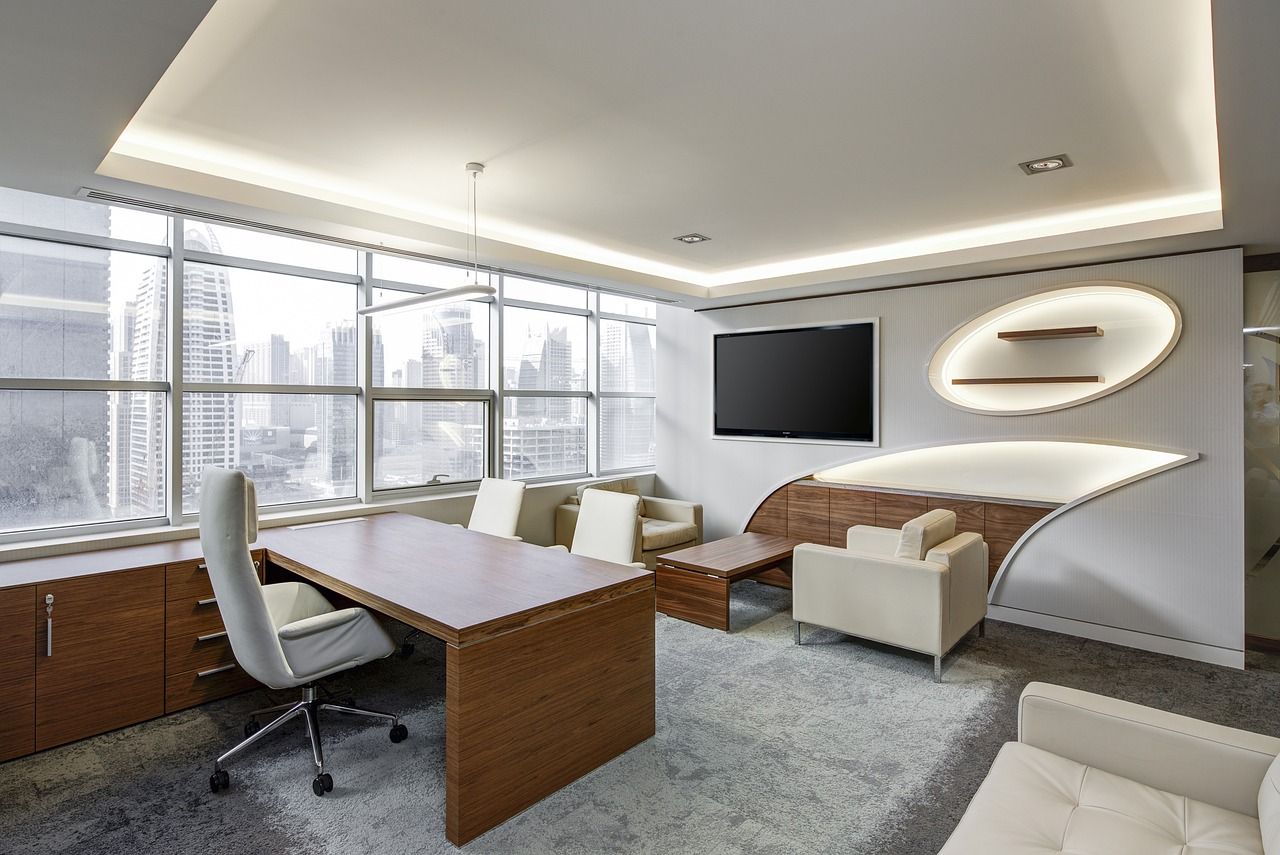 data center server room office technology