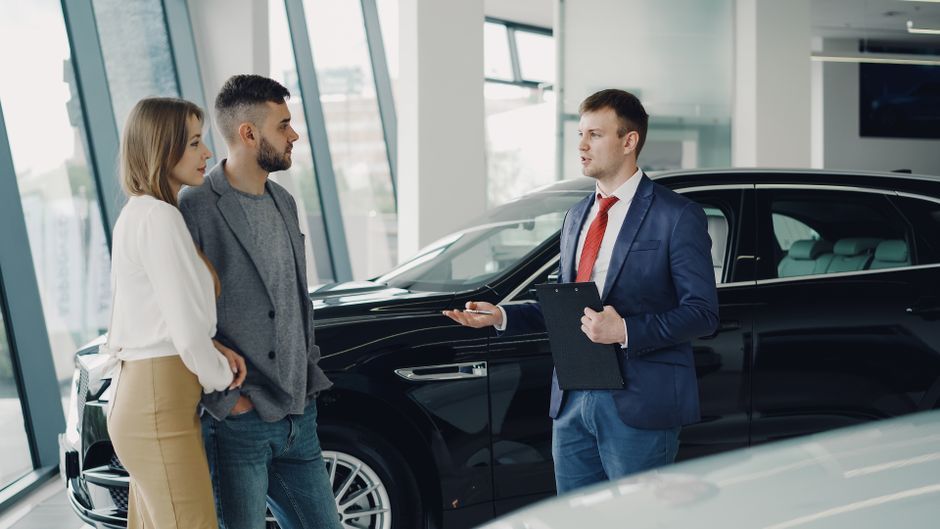 modern automotive showroom car dealership interior