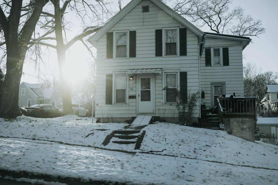 American suburban domestic scene photography