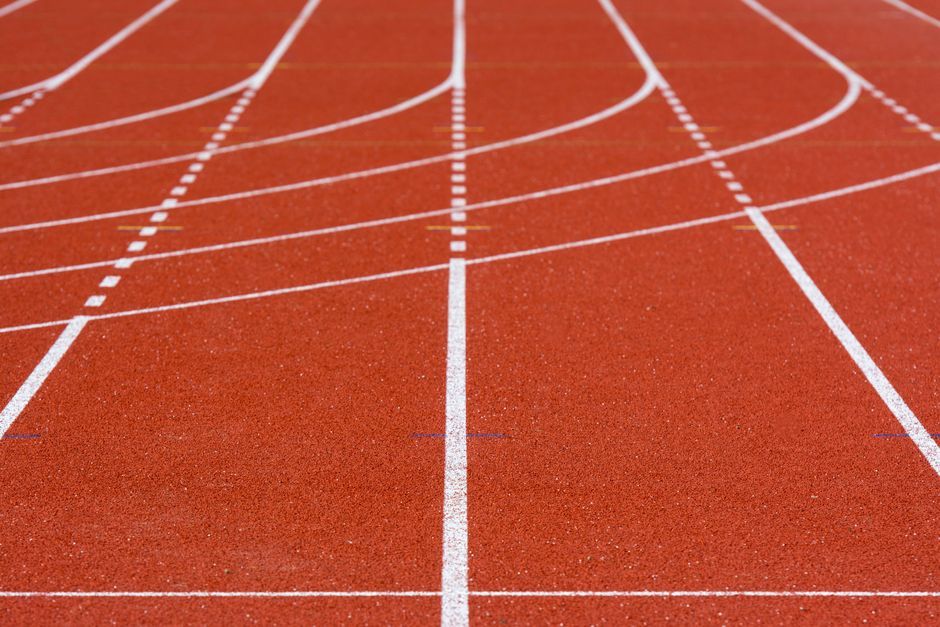 professional athletics stadium running track stadium