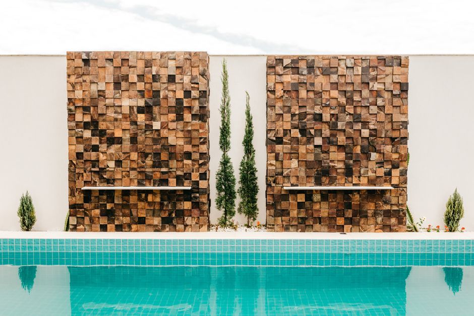 Paris modern interior design pool lounge architecture