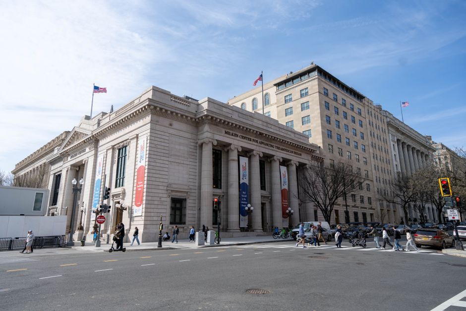 US federal reserve building Washington DC architecture daytime