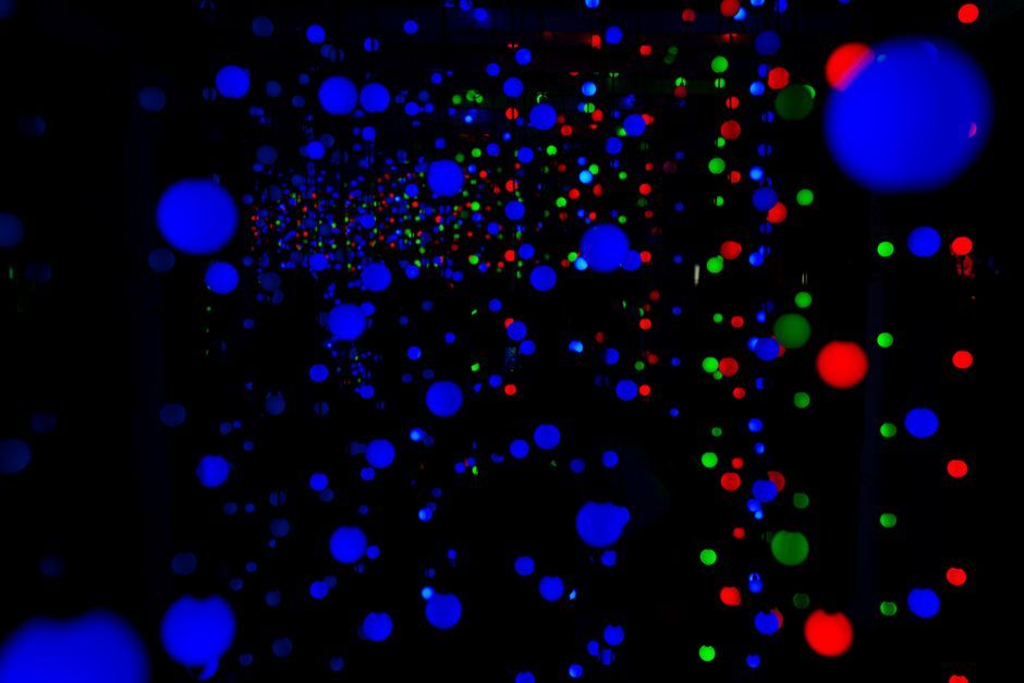 modern digital art installation immersive exhibition lighting