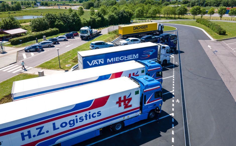 Germany distribution center autonomous logistics vehicle