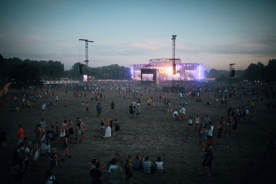 music festival concert crowd travel outdoor event