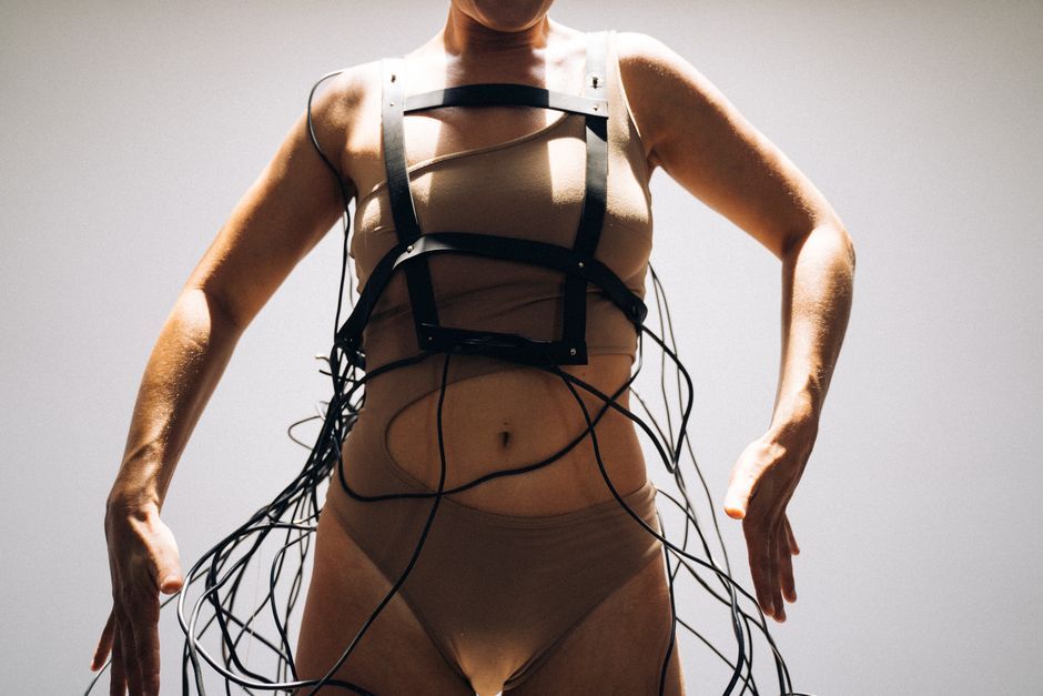 experimental wearable technology art sculpture exhibition gallery