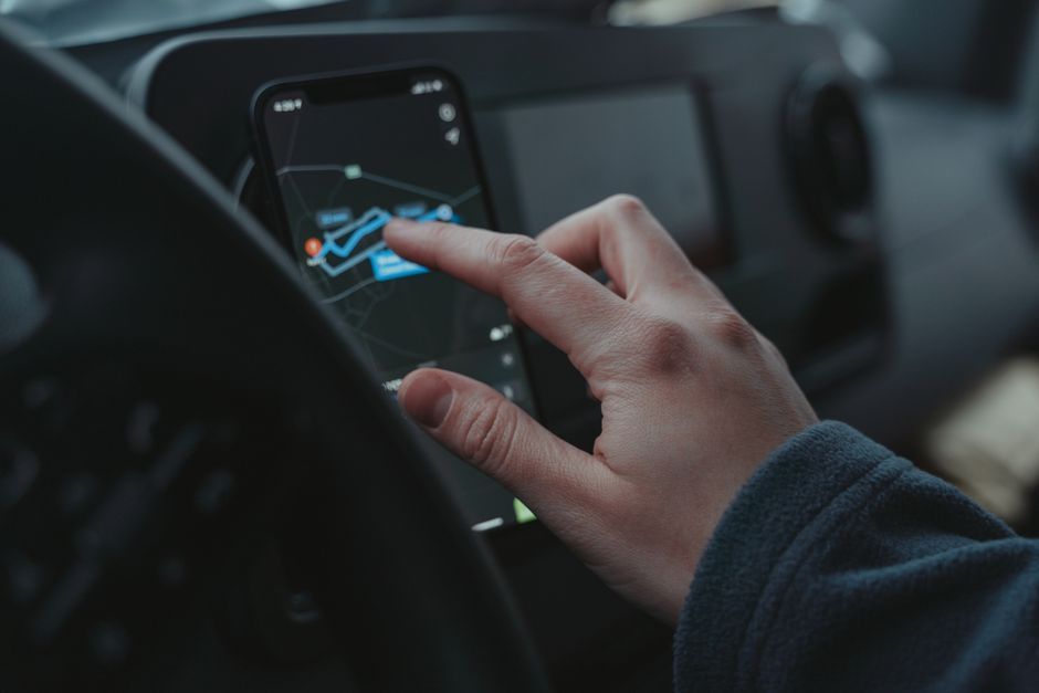 smartphone app ride sharing California US
