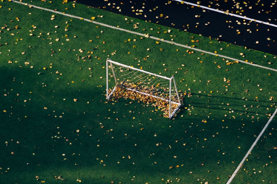 soccer team training ground pitch no team crest