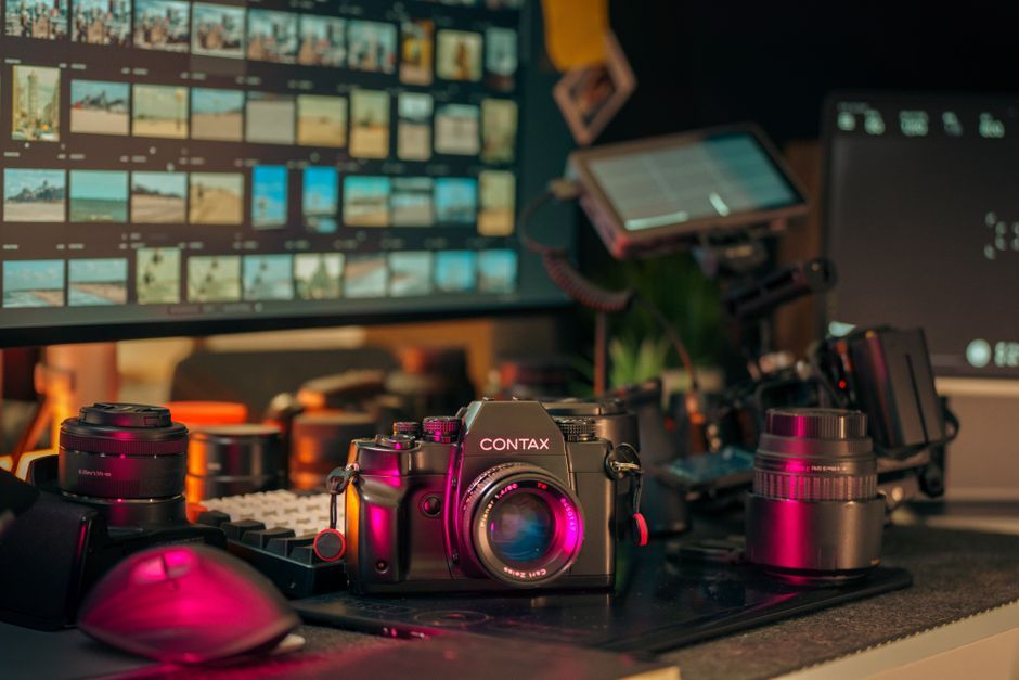 creator video production camera workspace no logo