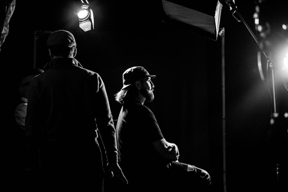 film actor portrait dramatic lighting