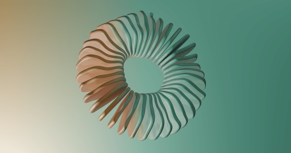 3d modeling software interface abstract geometry